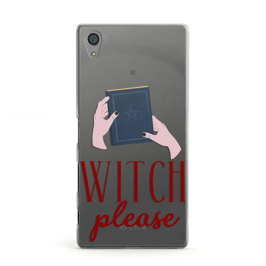 Witty Witch Illustration Sony Xperia Case