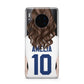Womens Footballer Personalised Huawei Mate 30