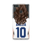 Womens Footballer Personalised Huawei Y9 2018
