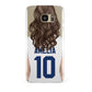 Womens Footballer Personalised Samsung Galaxy S7 Edge Case