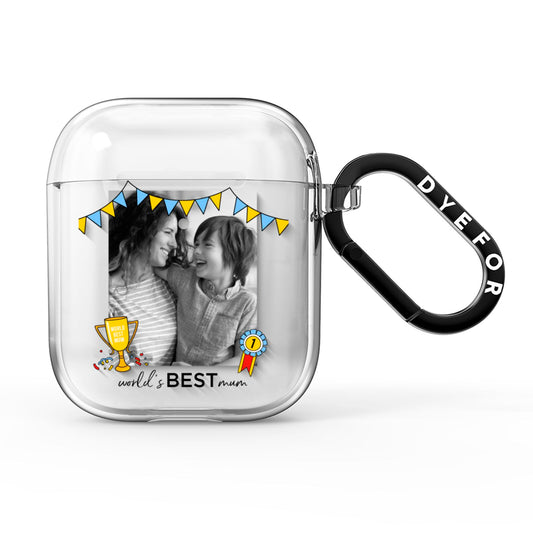 Worlds Best Mum AirPods Clear Case