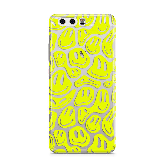 Yellow Happy Face Huawei P10 Phone Case