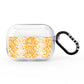 Yellow Snakeskin AirPods Pro Clear Case