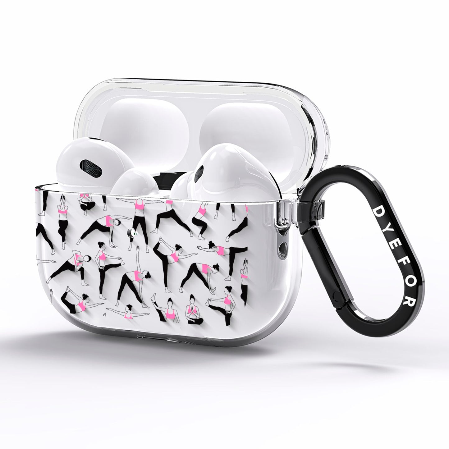 Yoga AirPods Pro Clear Case Side Image