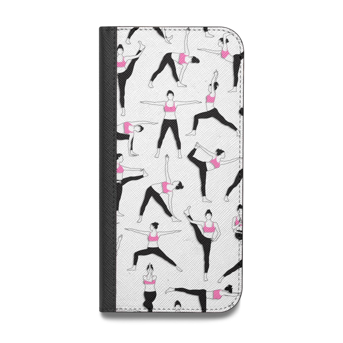 Yoga Vegan Leather Flip iPhone Case