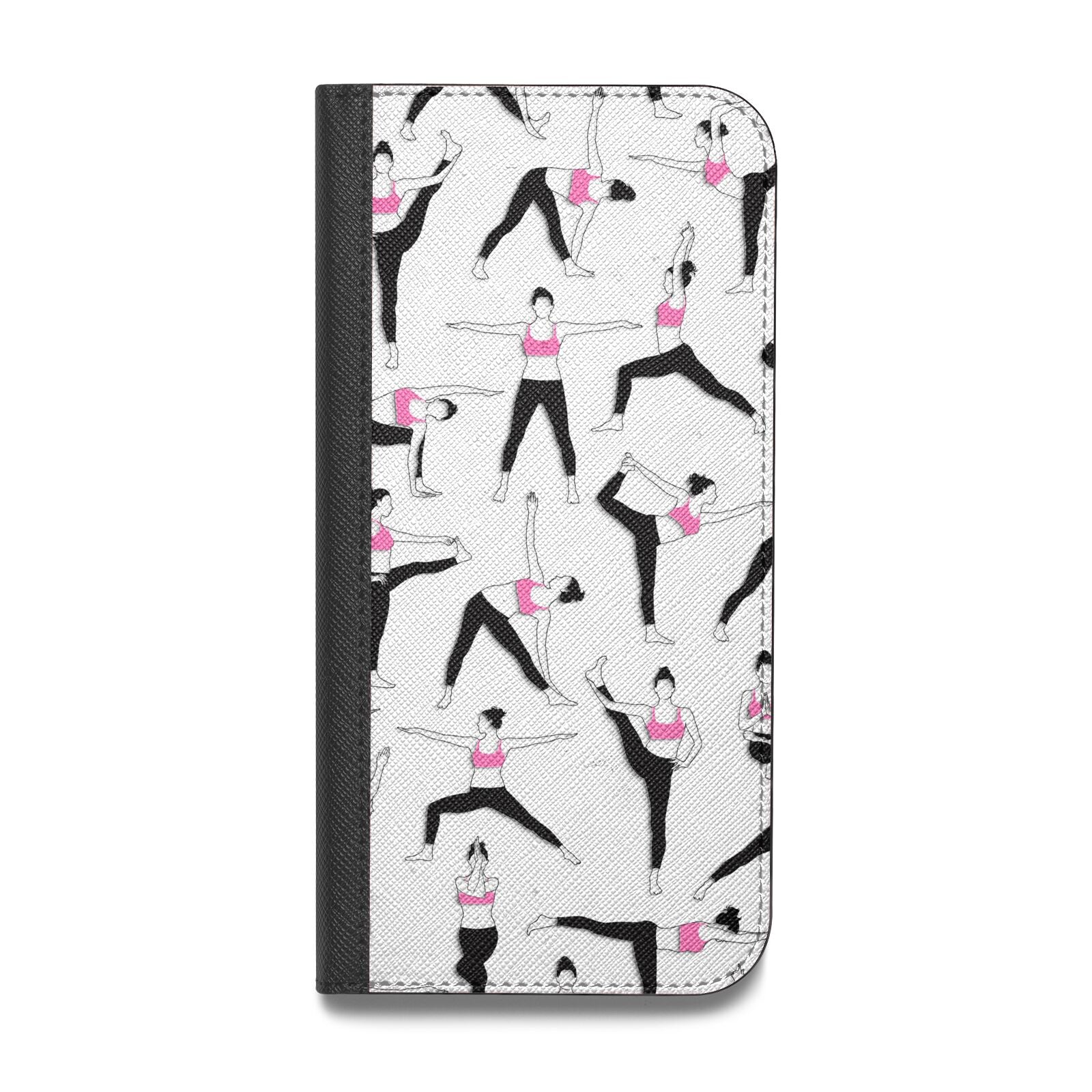 Yoga Vegan Leather Flip iPhone Case