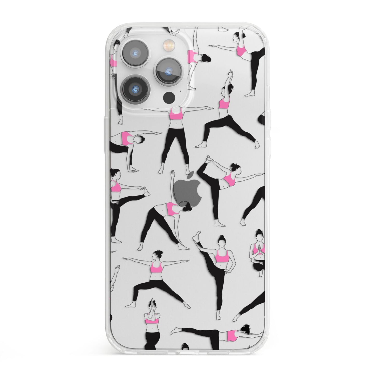Yoga iPhone 13 Pro Max Clear Bumper Case