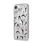 Yoga iPhone 14 Pro Max Clear Tough Case Silver Angled Image