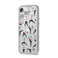 Yoga iPhone 14 Pro Max Clear Tough Case Silver Angled Image