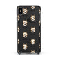 Yorkie Russell Icon with Name Apple iPhone Xs Max Impact Case Black Edge on Black Phone