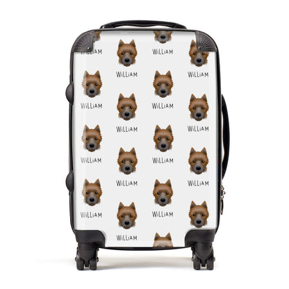 Yorkie Russell Icon with Name Suitcase