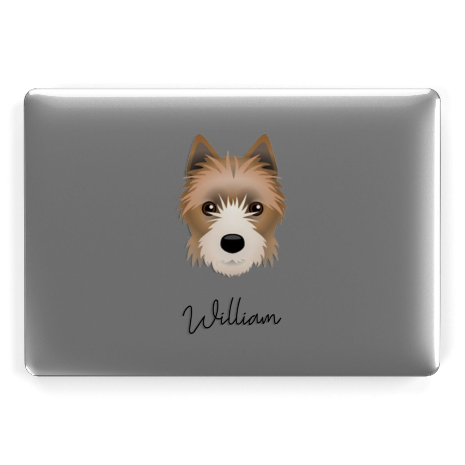 Yorkie Russell Personalised Apple MacBook Case