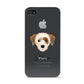 Yorkie Russell Personalised Apple iPhone 4s Case