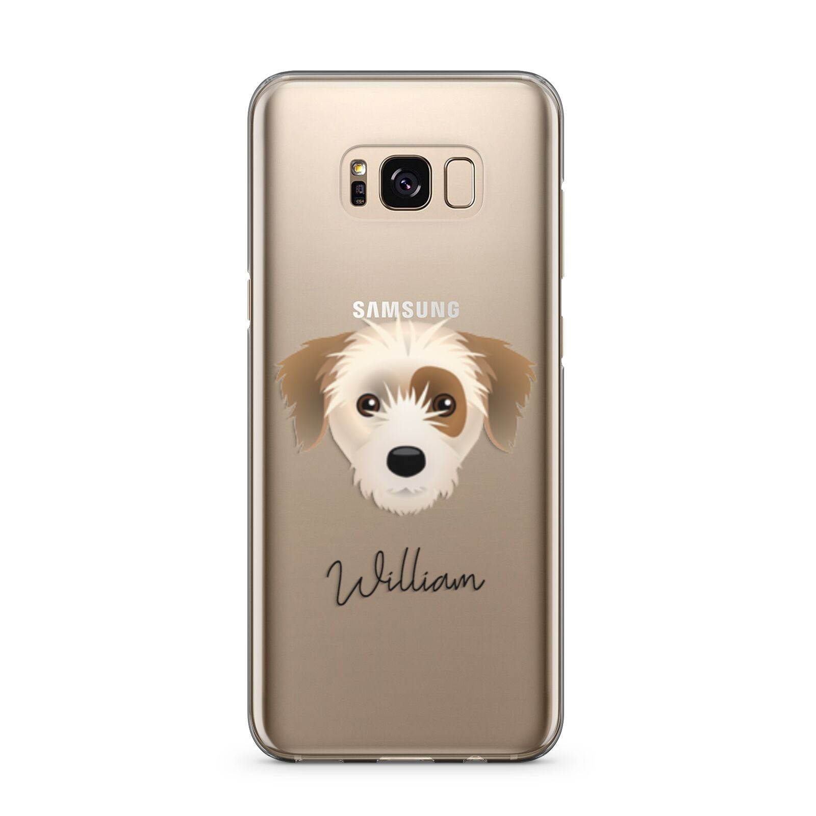 Yorkie Russell Personalised Samsung Galaxy S8 Plus Case