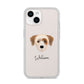 Yorkie Russell Personalised iPhone 14 Clear Tough Case Starlight