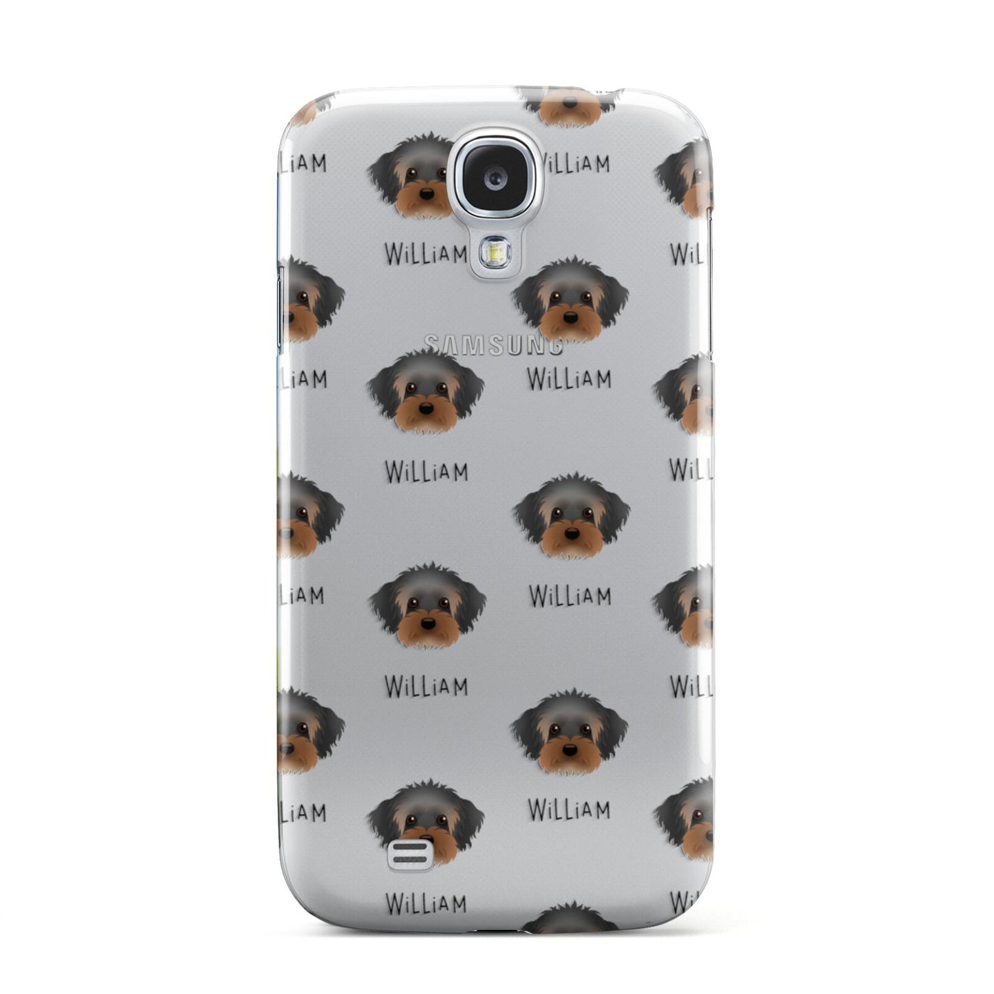 Yorkipoo Icon with Name Samsung Galaxy S4 Case
