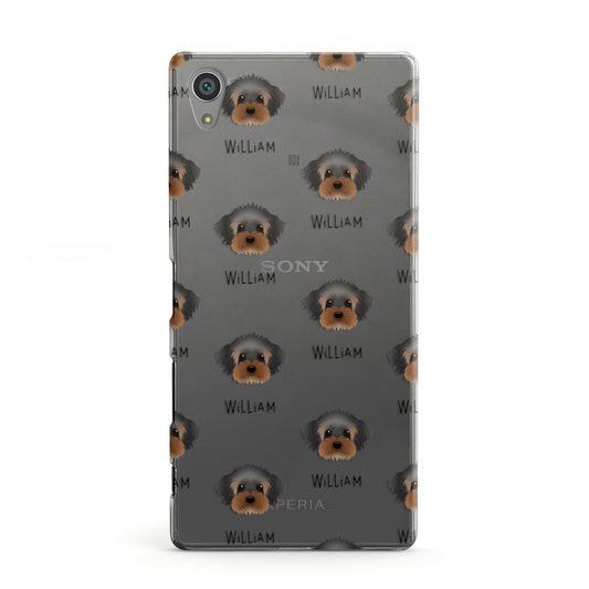 Yorkipoo Icon with Name Sony Xperia Case