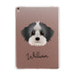 Yorkipoo Personalised Apple iPad Rose Gold Case