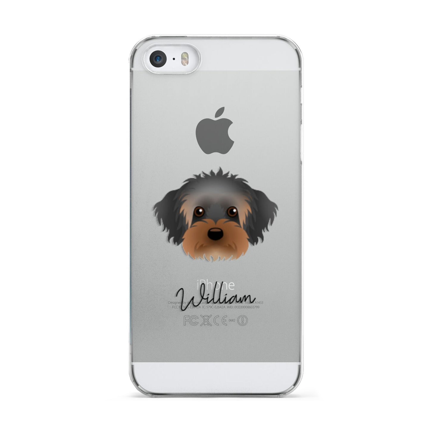 Yorkipoo Personalised Apple iPhone 5 Case