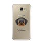 Yorkipoo Personalised Samsung Galaxy A9 2016 Case on gold phone