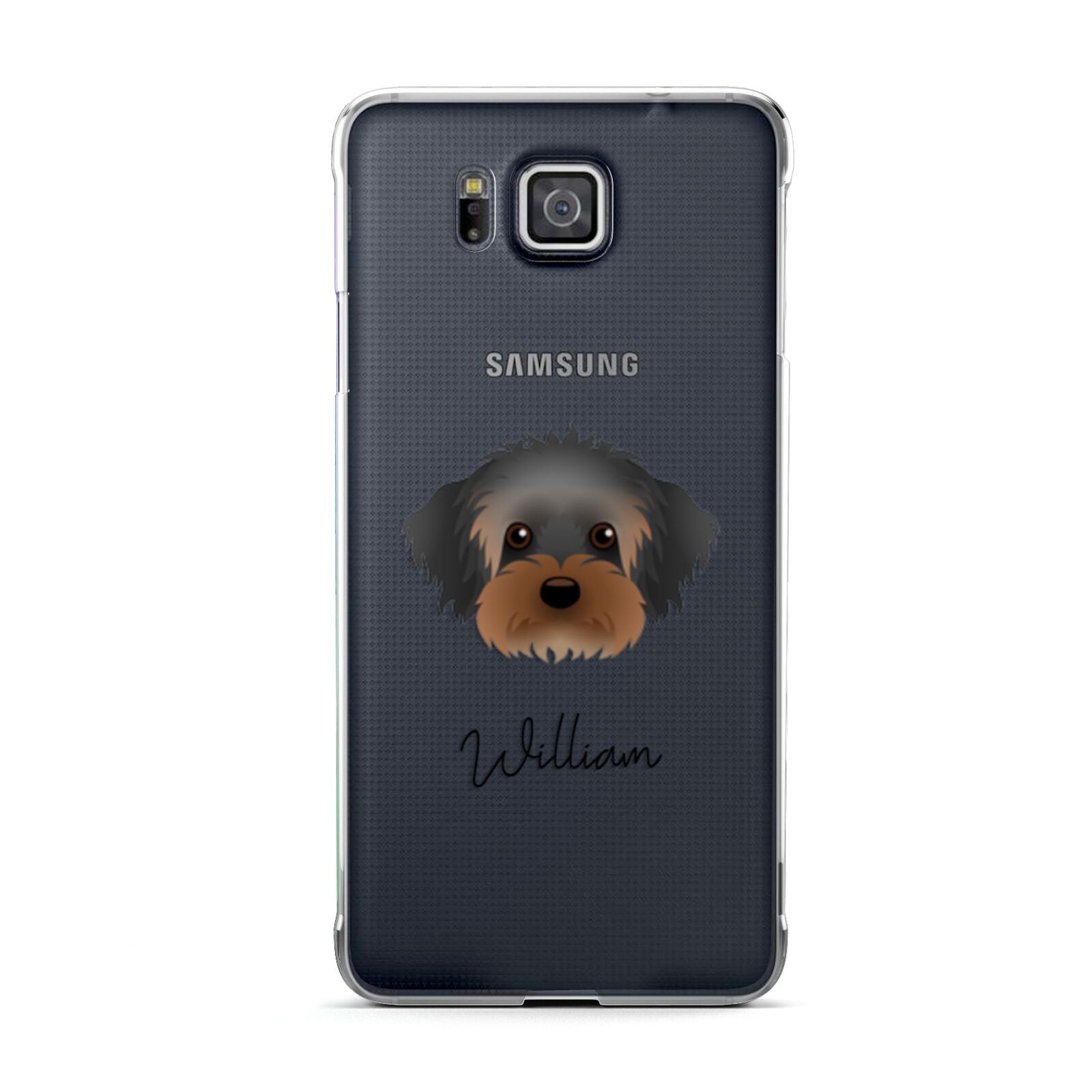 Yorkipoo Personalised Samsung Galaxy Alpha Case