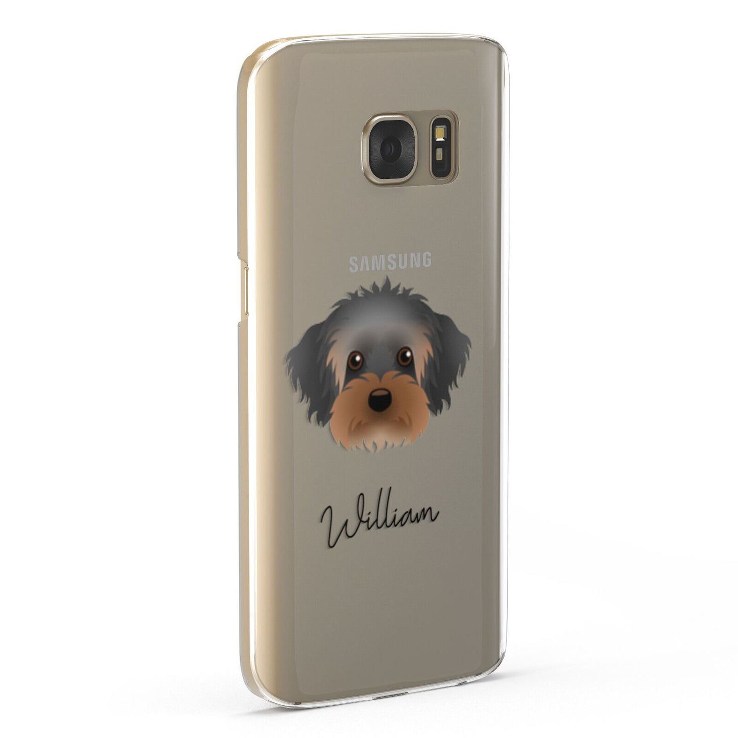 Yorkipoo Personalised Samsung Galaxy Case Fourty Five Degrees