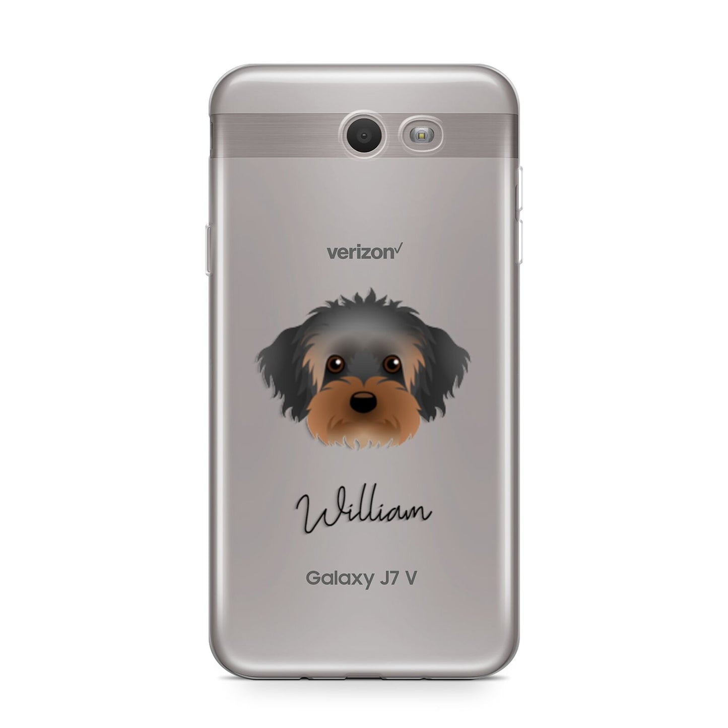 Yorkipoo Personalised Samsung Galaxy J7 2017 Case
