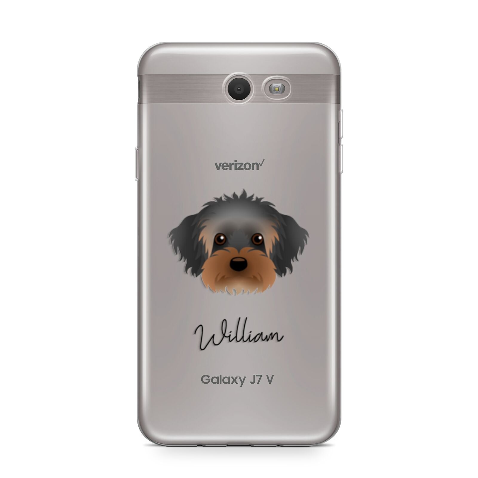 Yorkipoo Personalised Samsung Galaxy J7 2017 Case