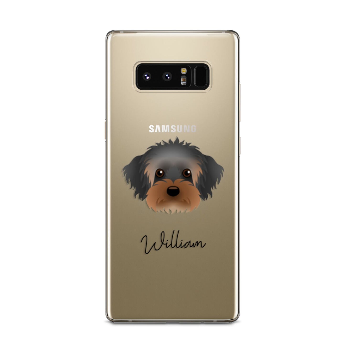 Yorkipoo Personalised Samsung Galaxy Note 8 Case