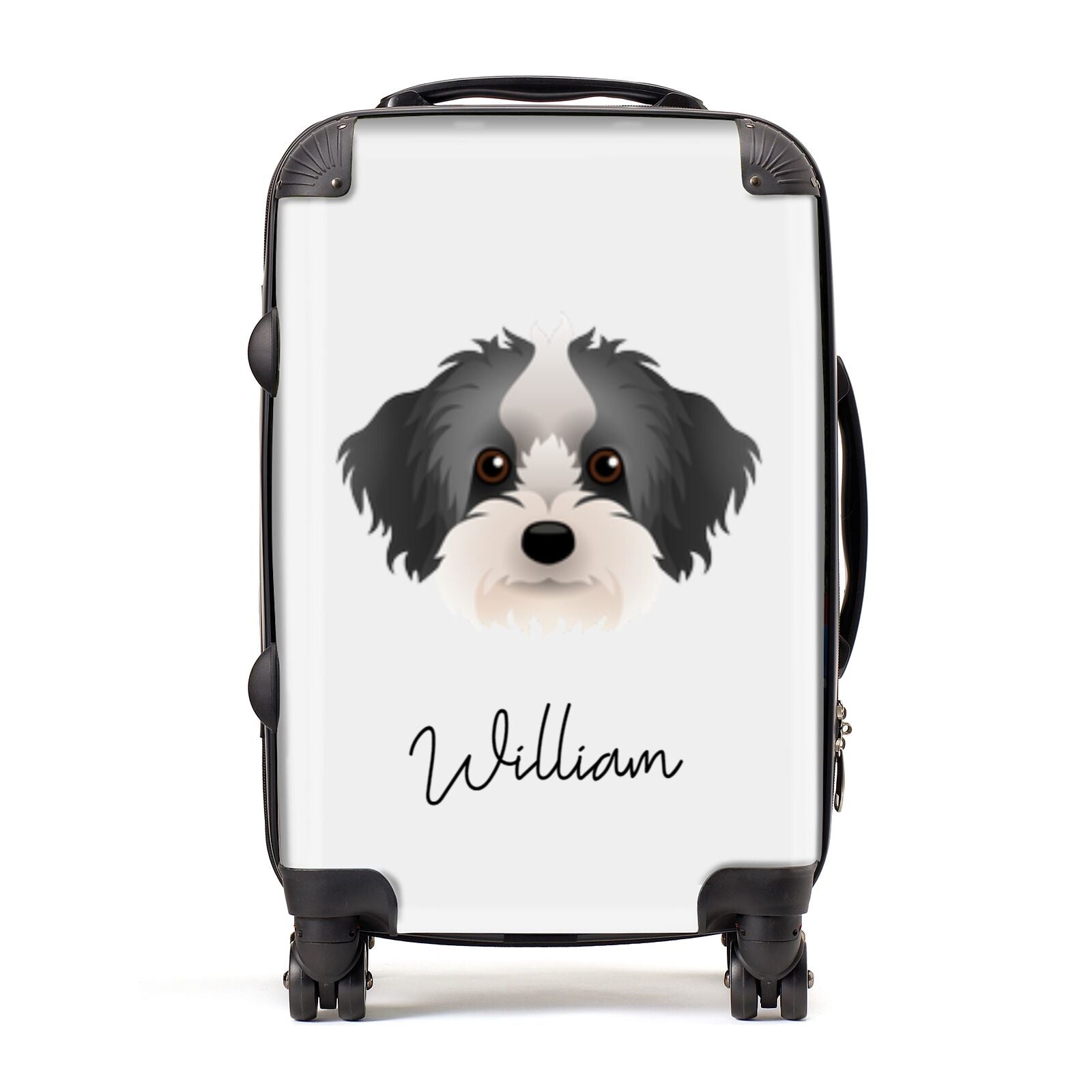 Yorkipoo Personalised Suitcase