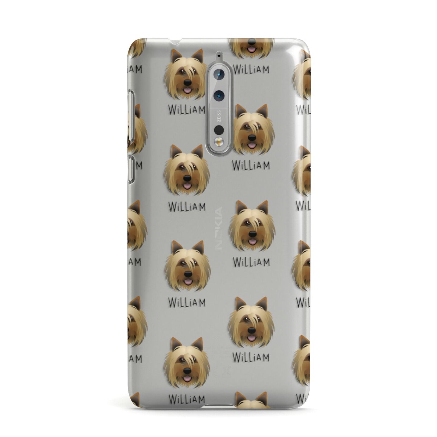 Yorkshire Terrier Icon with Name Nokia Case
