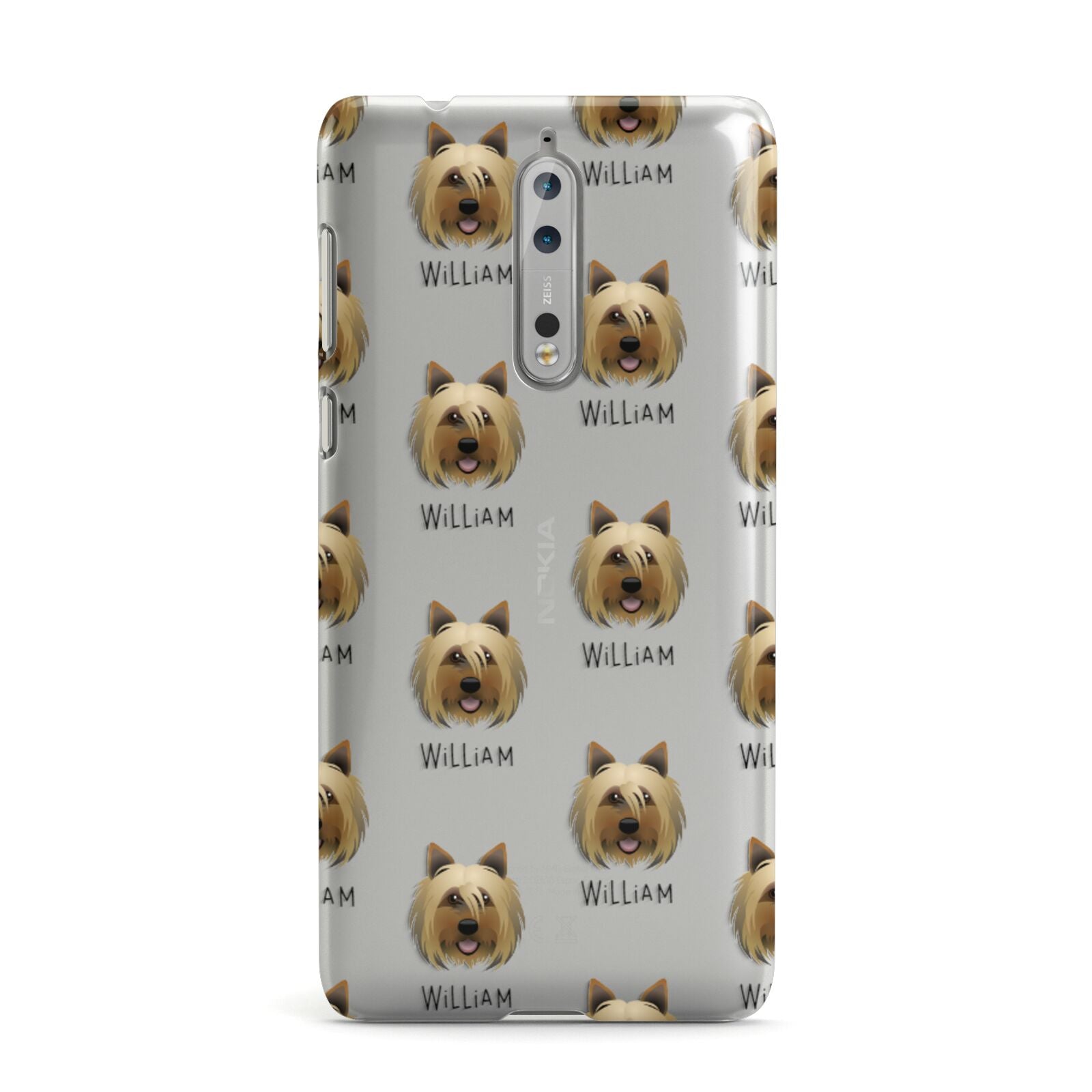 Yorkshire Terrier Icon with Name Nokia Case