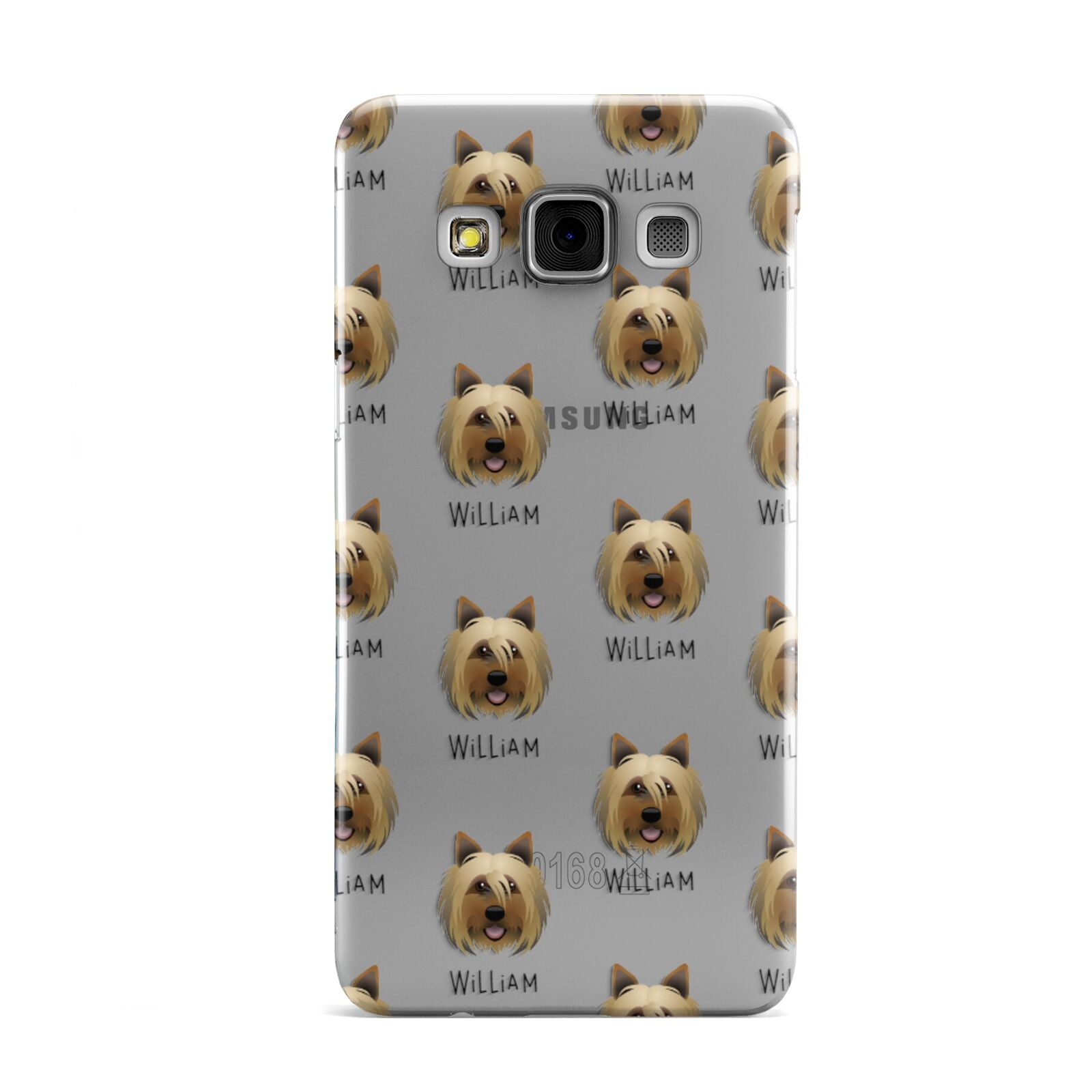 Yorkshire Terrier Icon with Name Samsung Galaxy A3 Case