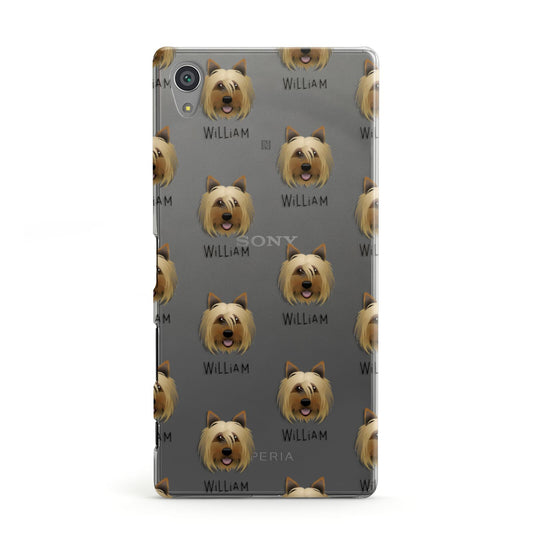 Yorkshire Terrier Icon with Name Sony Xperia Case