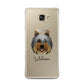 Yorkshire Terrier Personalised Samsung Galaxy A7 2016 Case on gold phone