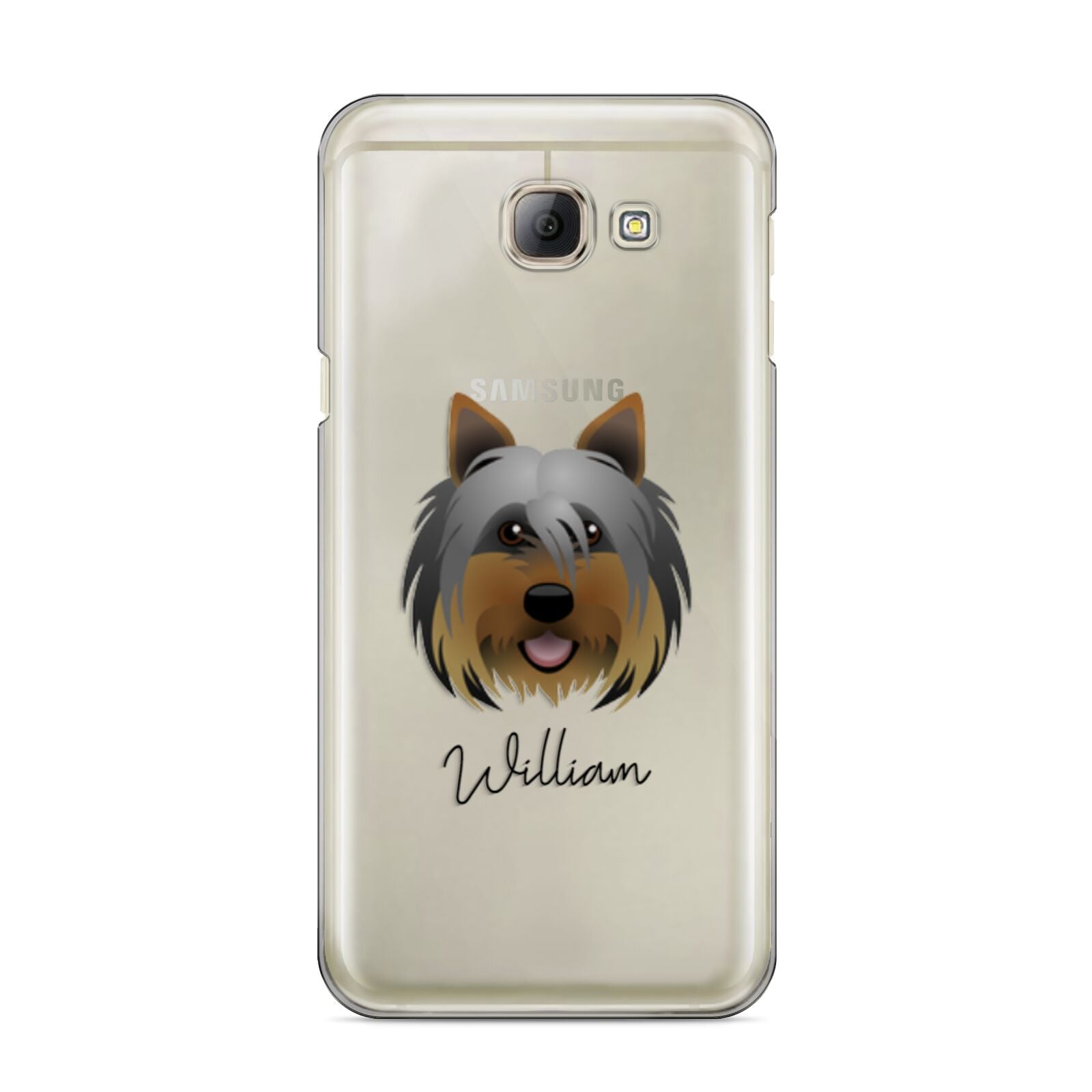 Yorkshire Terrier Personalised Samsung Galaxy A8 2016 Case