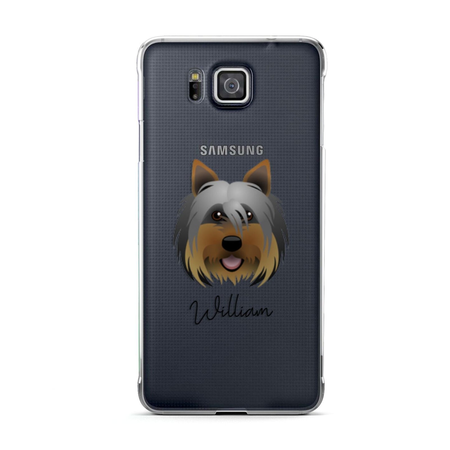 Yorkshire Terrier Personalised Samsung Galaxy Alpha Case
