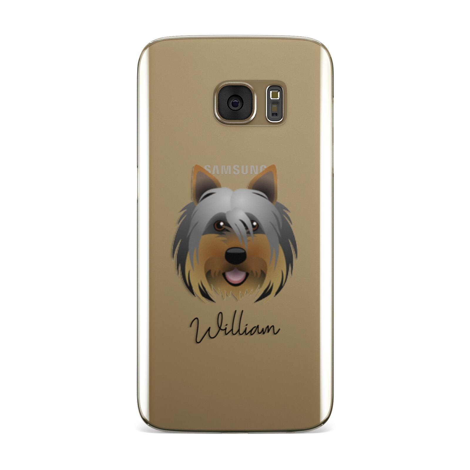 Yorkshire Terrier Personalised Samsung Galaxy Case
