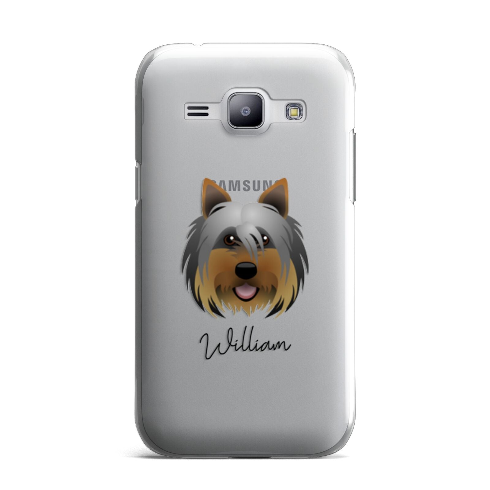 Yorkshire Terrier Personalised Samsung Galaxy J1 2015 Case