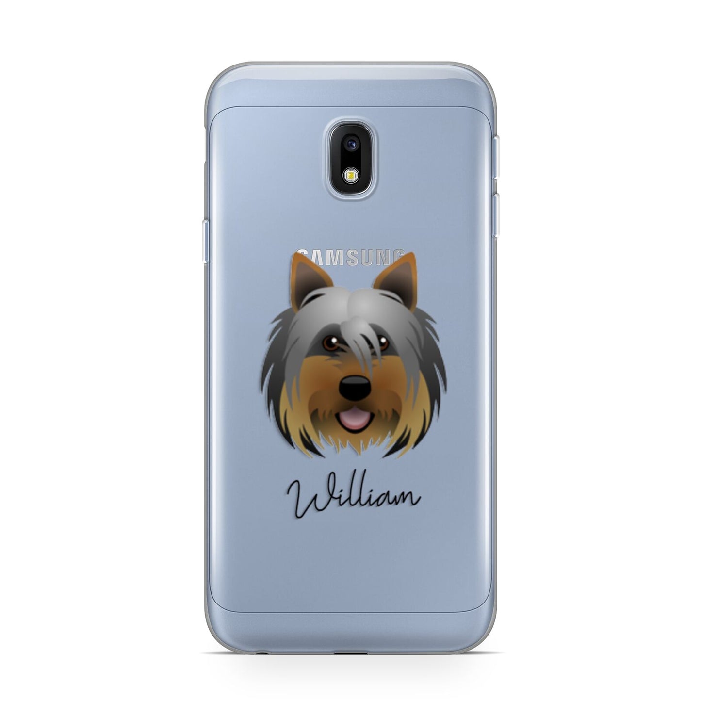 Yorkshire Terrier Personalised Samsung Galaxy J3 2017 Case