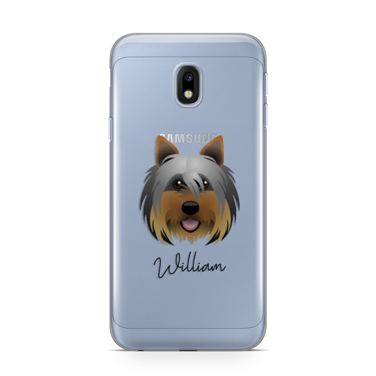 Yorkshire Terrier Personalised Samsung Galaxy J3 2017 Case