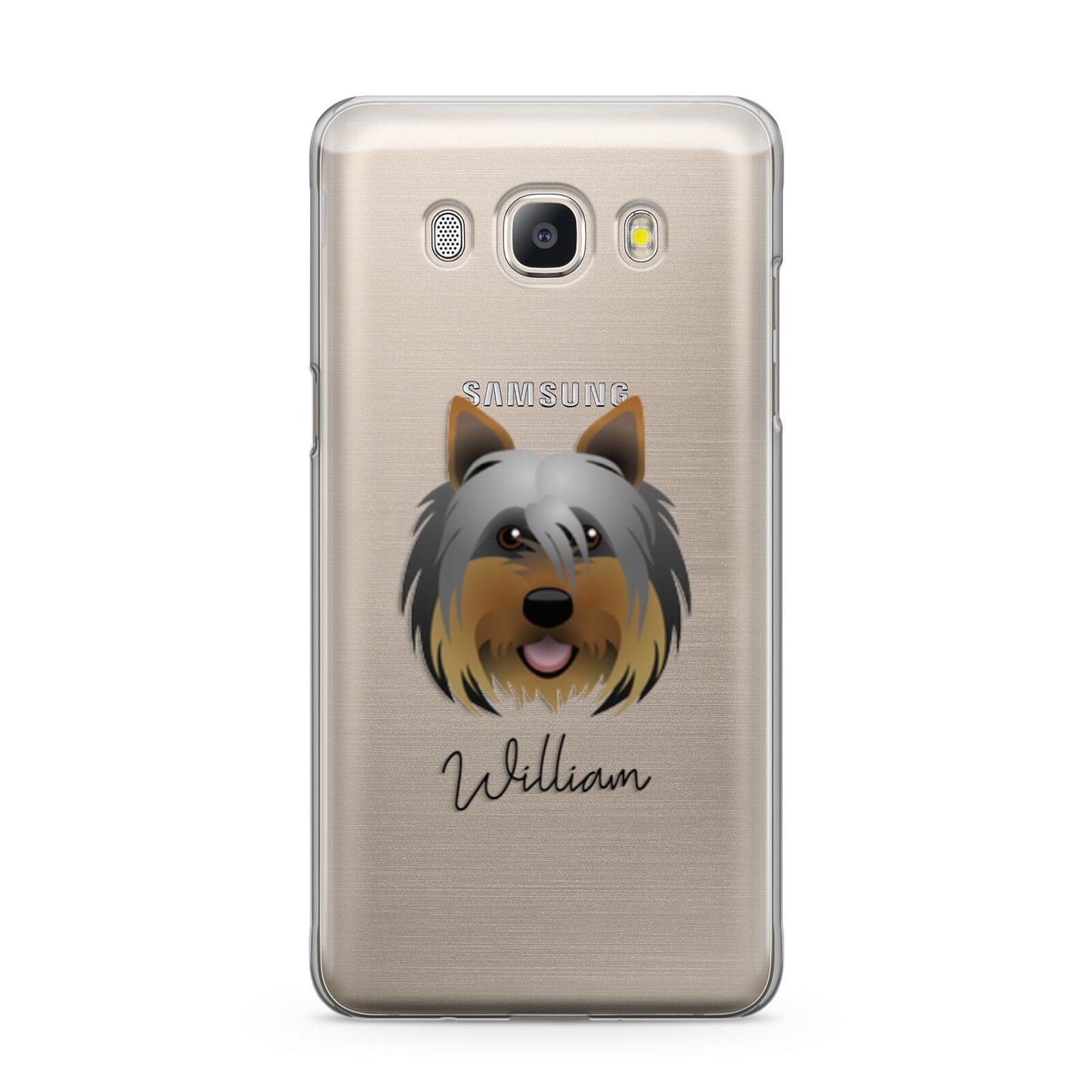 Yorkshire Terrier Personalised Samsung Galaxy J5 2016 Case
