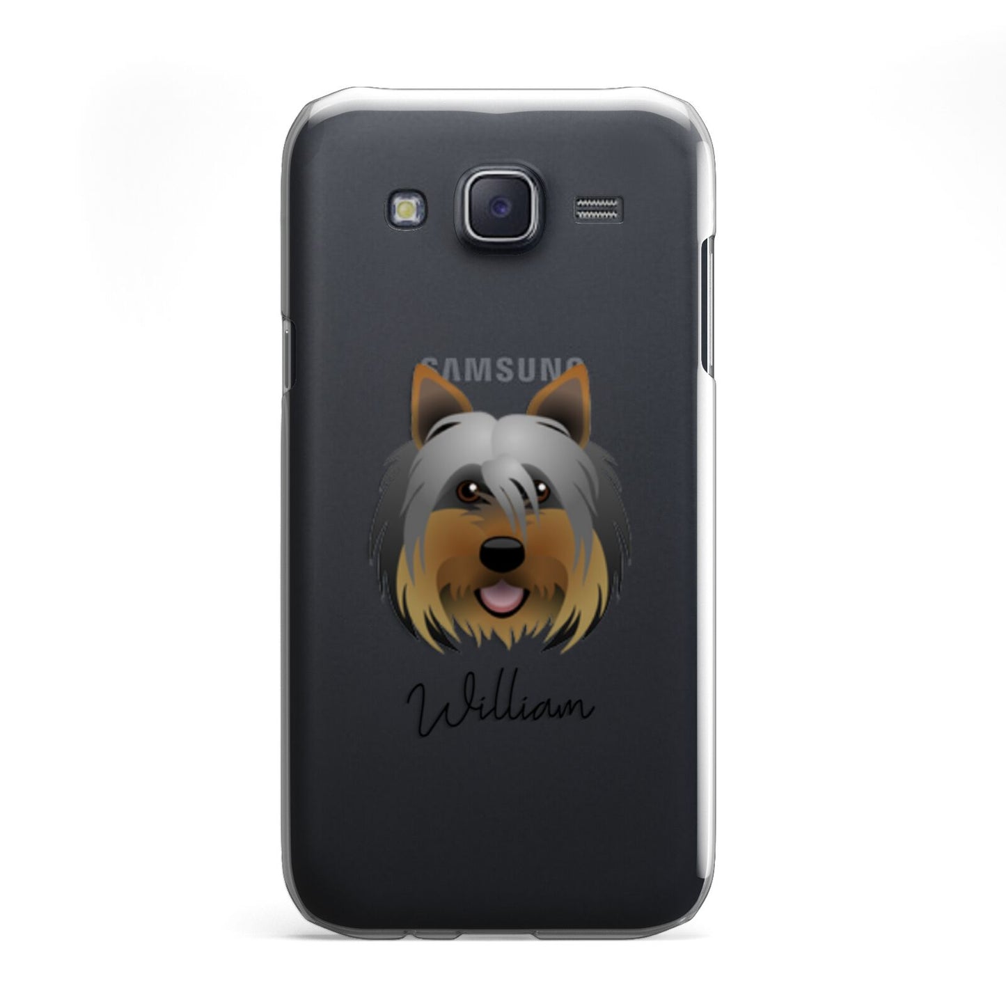 Yorkshire Terrier Personalised Samsung Galaxy J5 Case