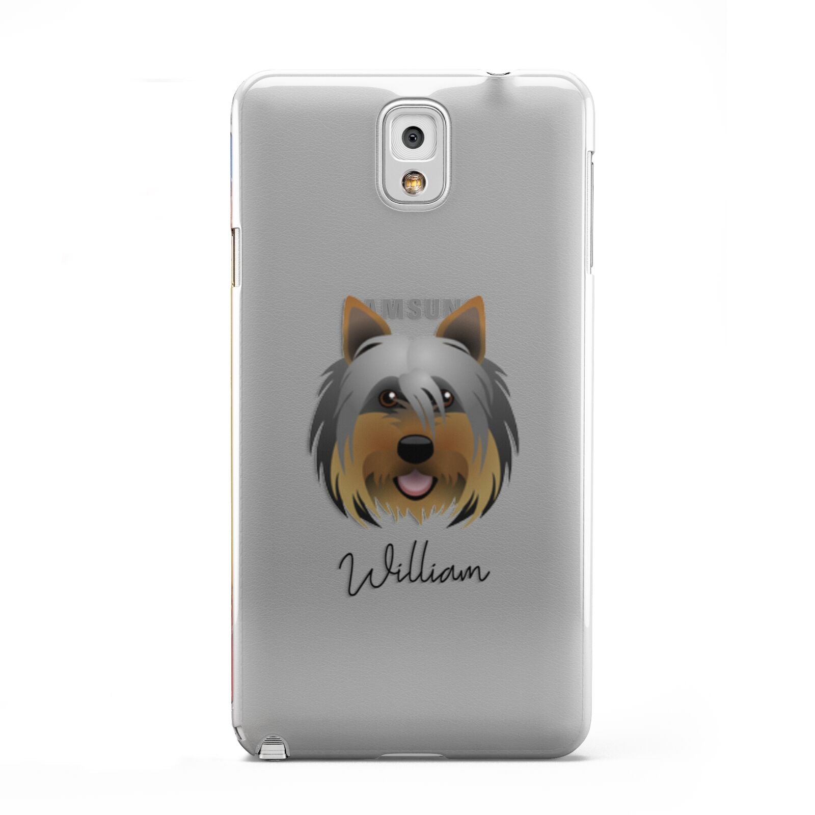 Yorkshire Terrier Personalised Samsung Galaxy Note 3 Case