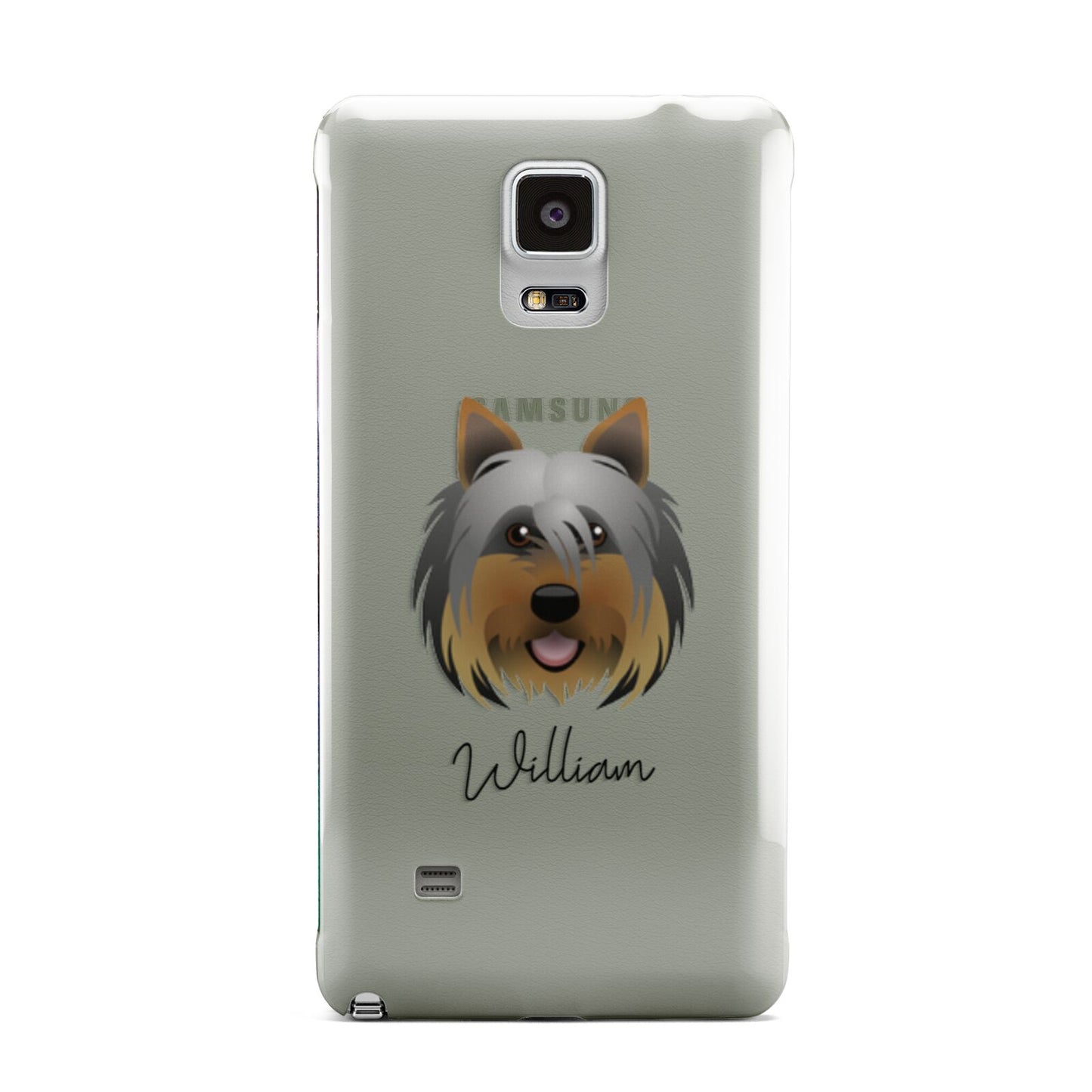 Yorkshire Terrier Personalised Samsung Galaxy Note 4 Case