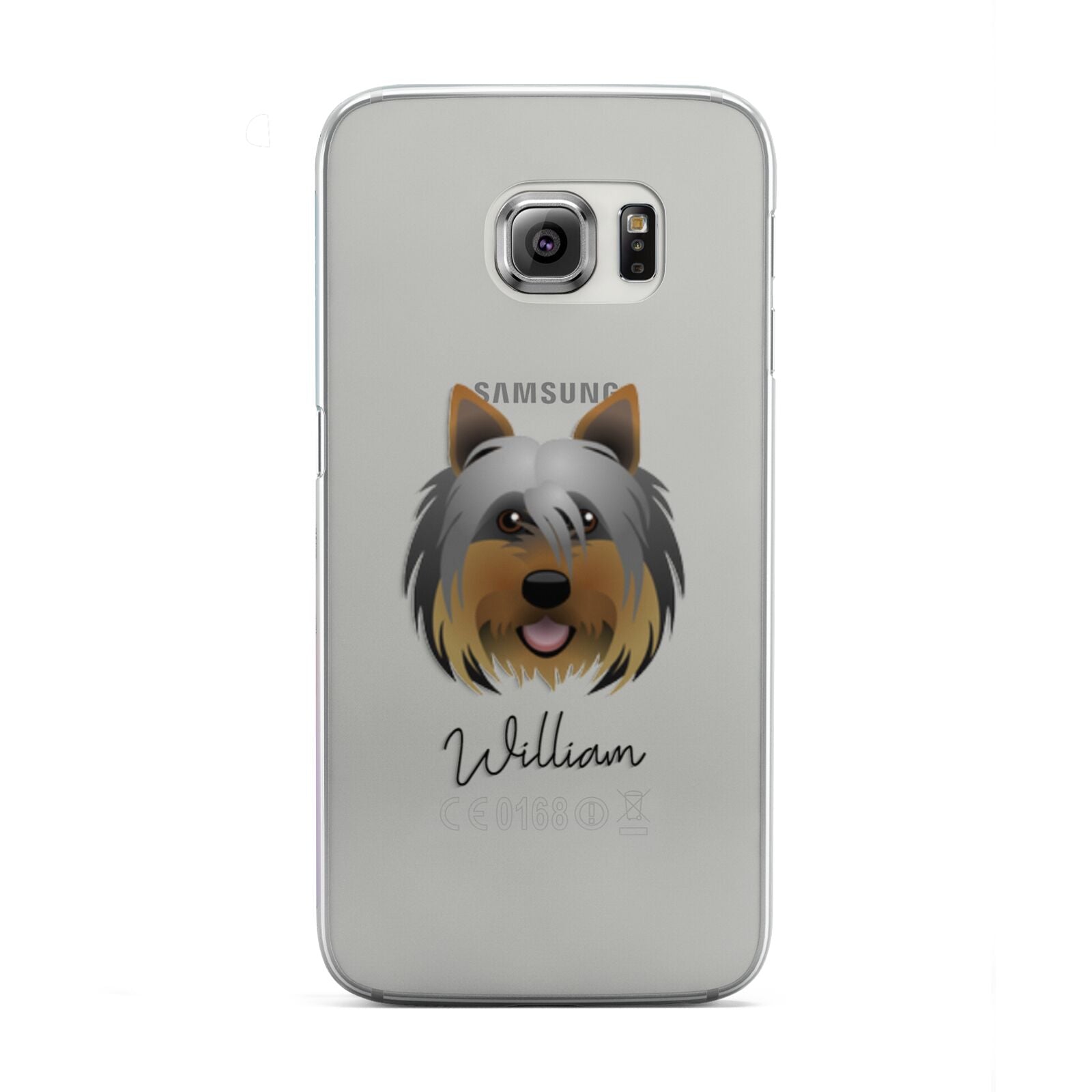 Yorkshire Terrier Personalised Samsung Galaxy S6 Edge Case