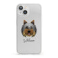 Yorkshire Terrier Personalised iPhone 13 Clear Bumper Case
