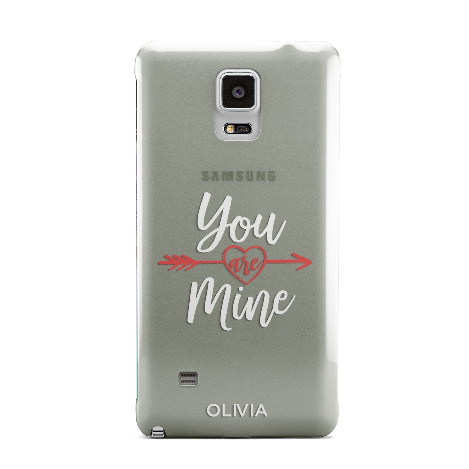 You Are Mine Personalised Samsung Galaxy Note 4 Case