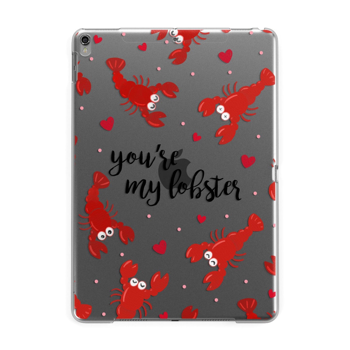 Youre My Lobster Apple iPad Grey Case