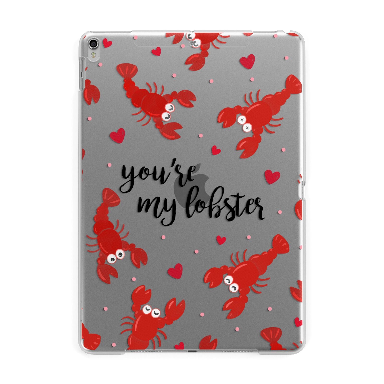 Youre My Lobster Apple iPad Silver Case